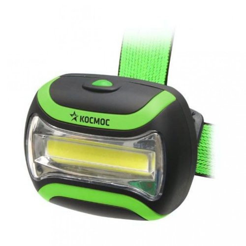 Фонарь налобный Космос High tech 3Вт LED 3хАА COB  картинка 